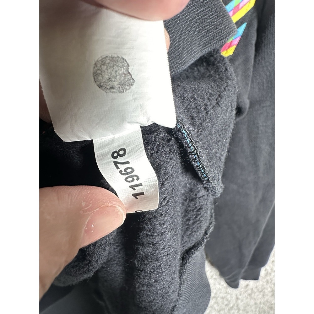Arth Guinness x Aches Black Graphic Crewneck Sweatshirt Long Sleeve Size S - Picture 7 of 7